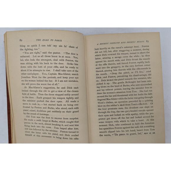 The Road To Paris A Story Of Adventure By Robert Neilson Stephens 1901 - Picture 8 of 16